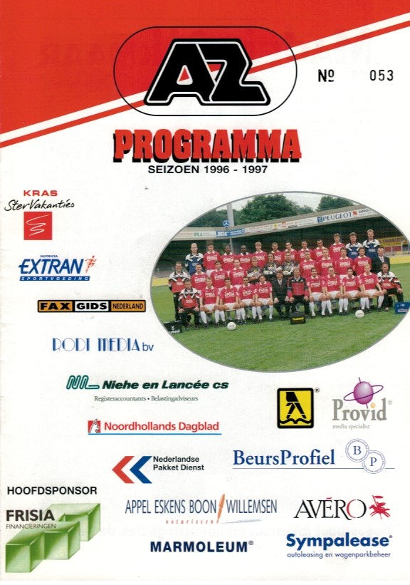 AZ Programma 19-okt-1996 Graafschap thuis